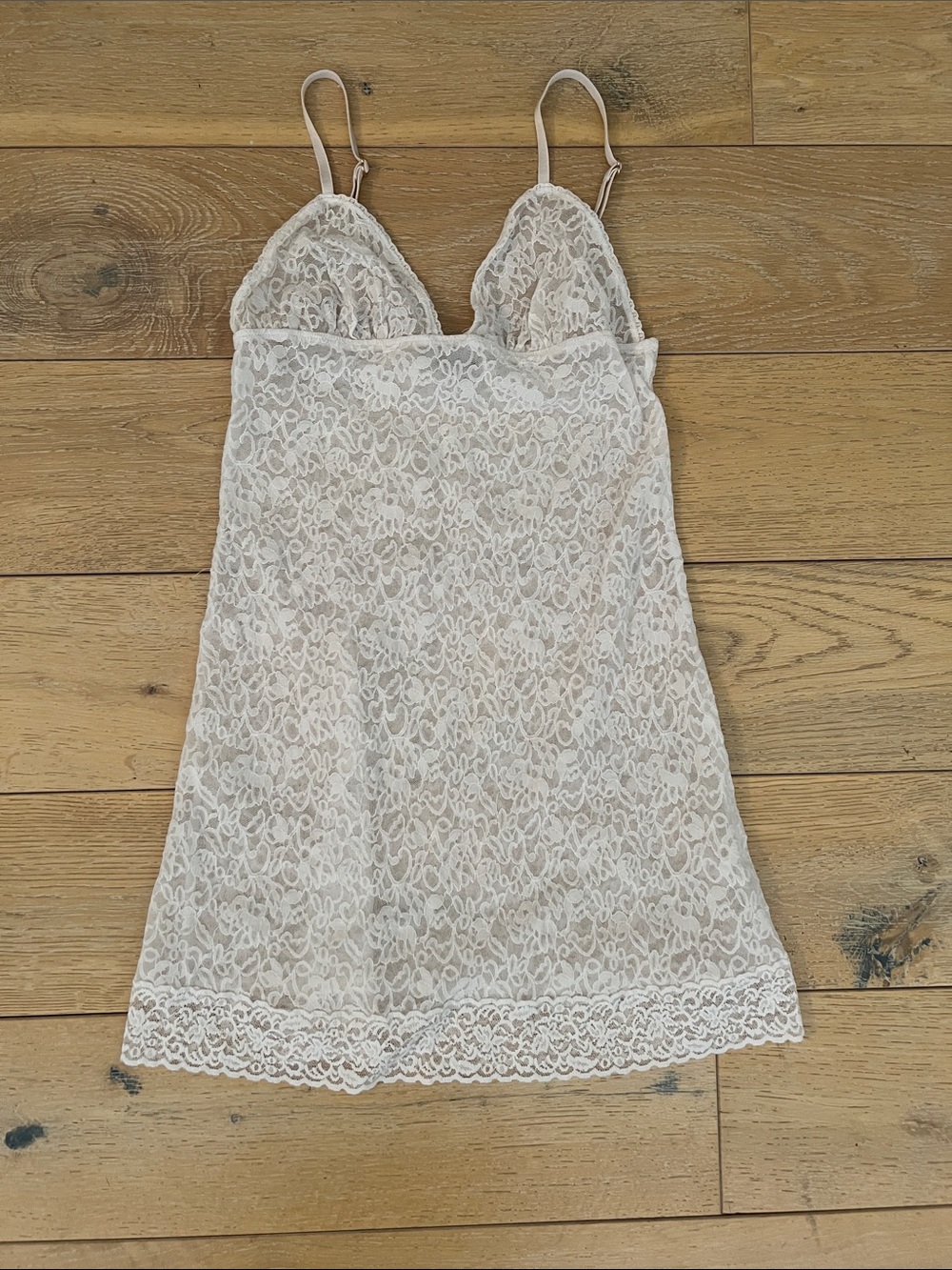 VS Lace Slip Dress